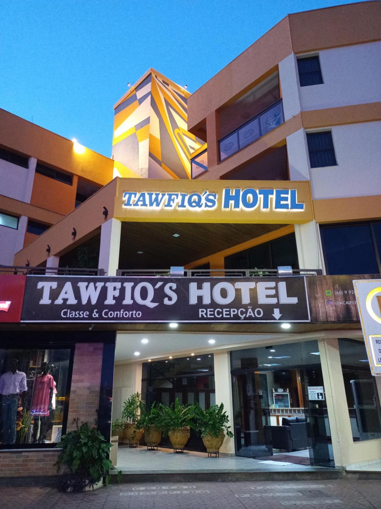 Tawfiqs Hotel Barra do Garcas Exterior photo